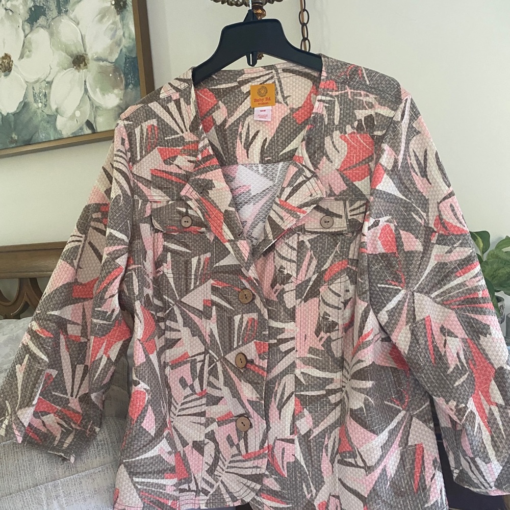 Vintage patterned jacket - Picture 3 of 4